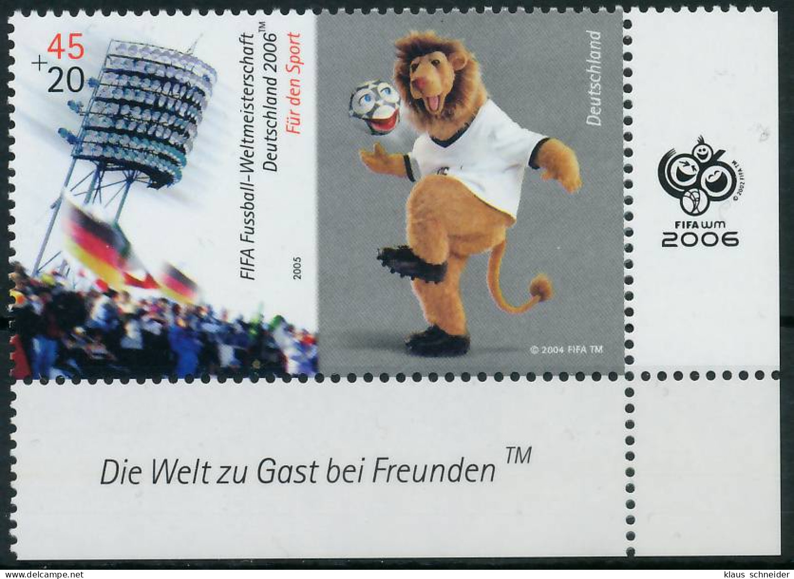 BRD BUND 2005 Nr 2439 Postfrisch ECKE-URE X397F32 - Unused Stamps