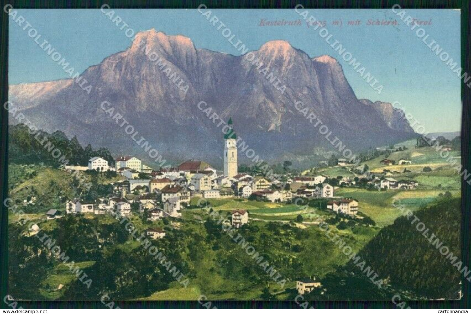 Bolzano Castelrotto PIEGHINA Cartolina RB7179 - Bolzano