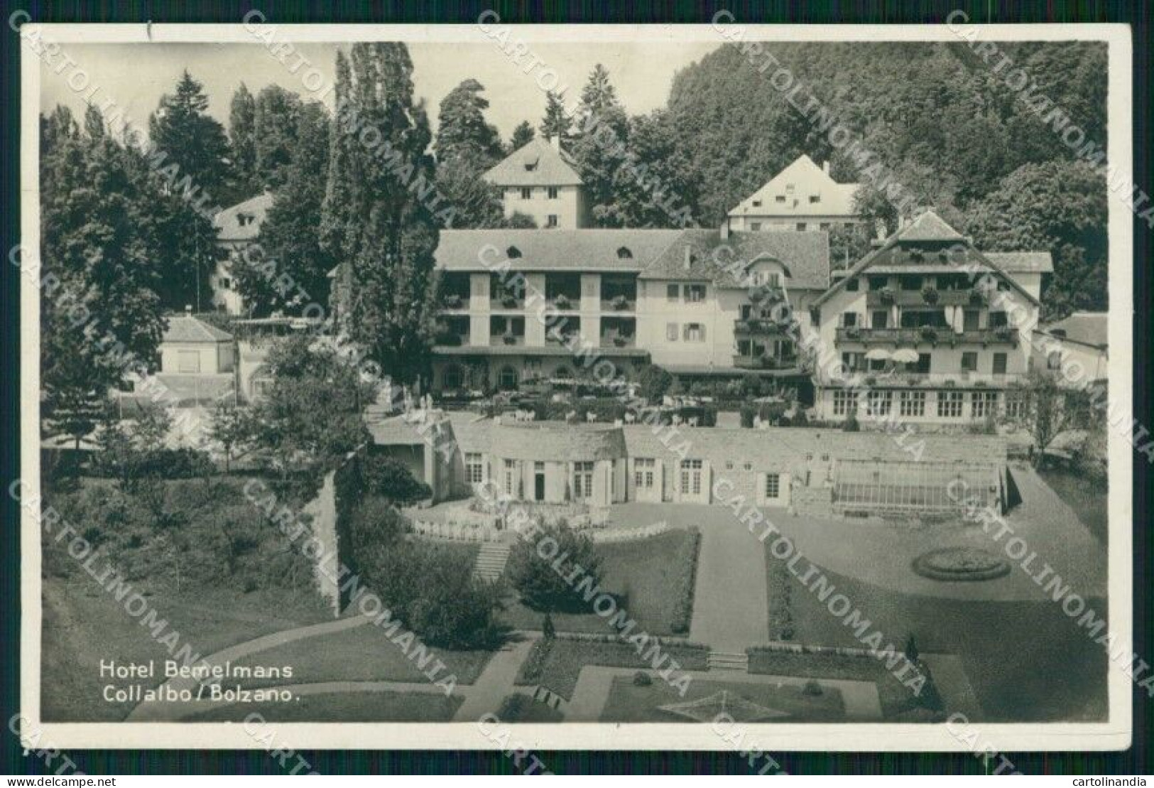 Bolzano Collalbo Hotel Bemelmans Foto Cartolina RB7049 - Bolzano