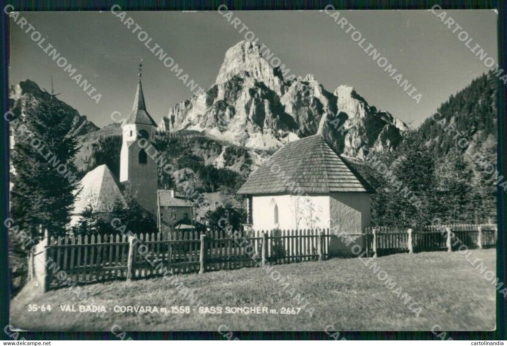 Bolzano Corvara In Badia Foto Cartolina RB7269 - Bolzano (Bozen)