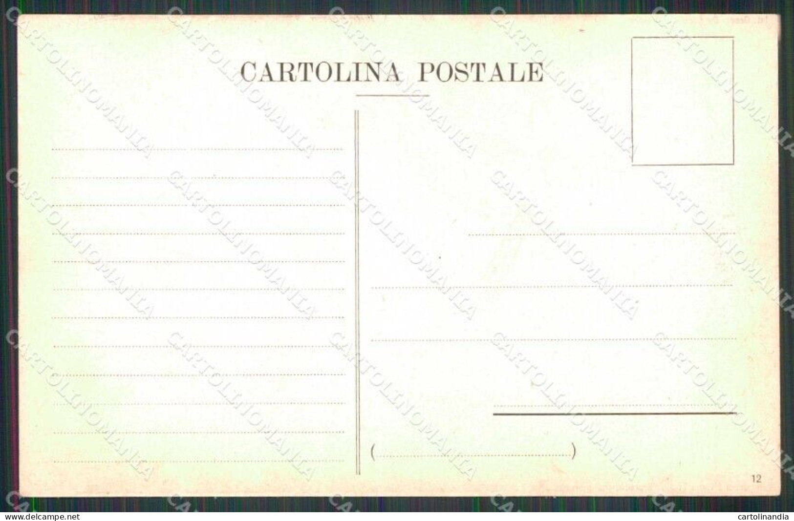 Catania Caltagirone Mappa Cartolina RB7224 - Catania