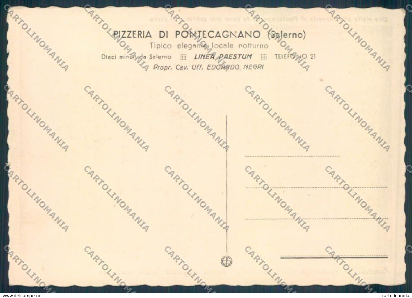 Salerno Pontecagnano FG Cartolina ZF7968 - Salerno