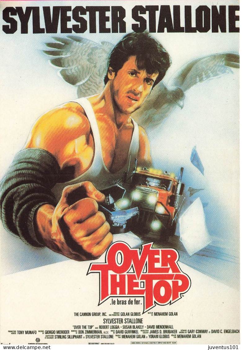 CPSM Over The Top-Sylvester Stallone      L2854 - Affiches Sur Carte