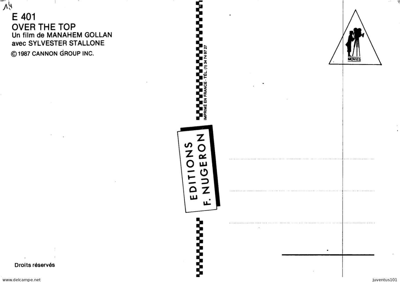 CPSM Over The Top-Sylvester Stallone      L2854 - Manifesti Su Carta