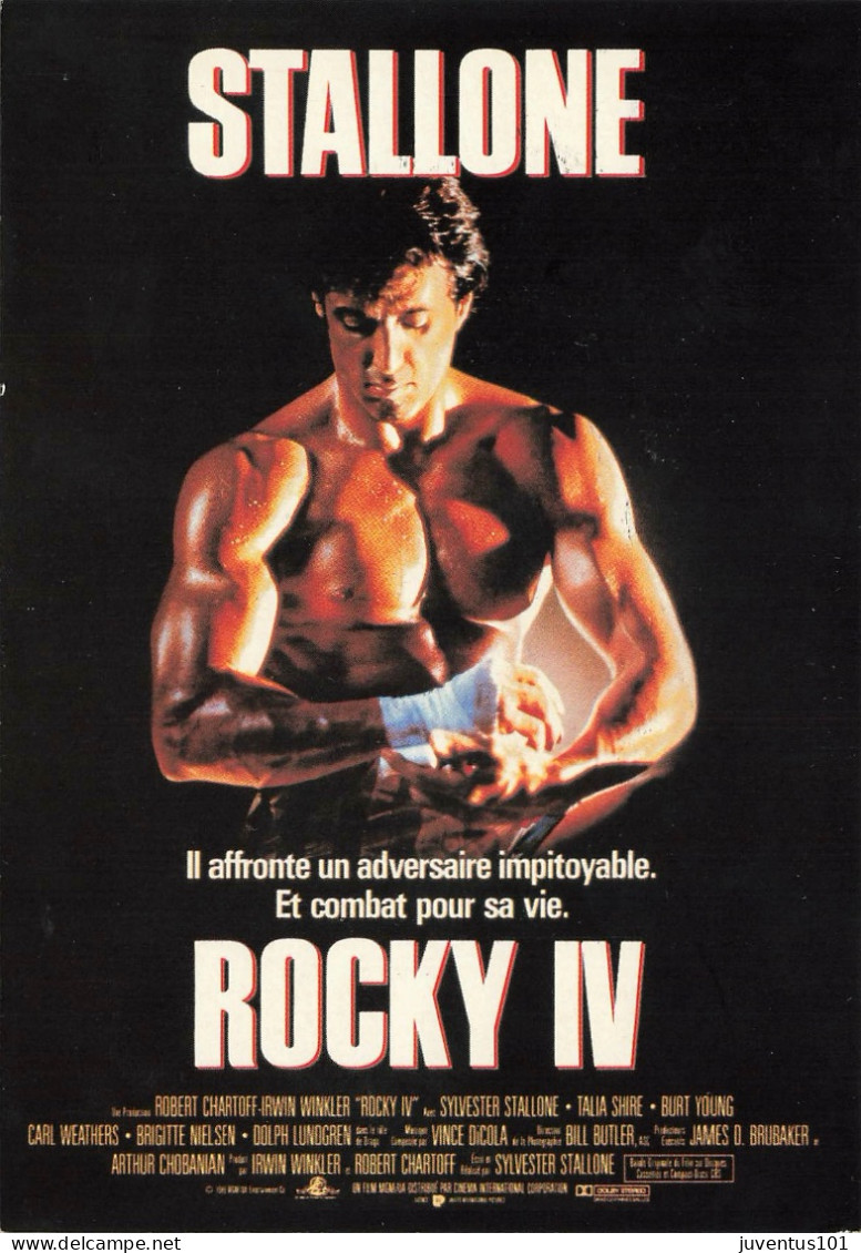 CPSM Rocky IV-Sylvester Stallone      L2854 - Posters On Cards