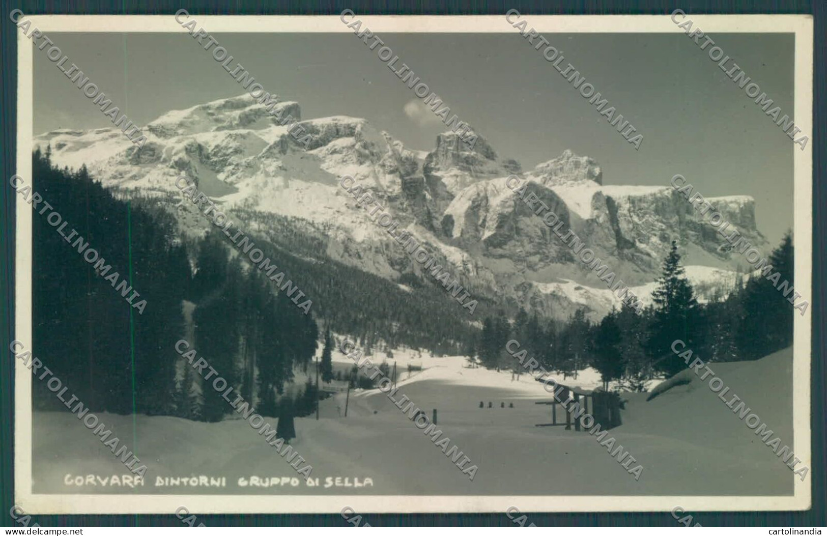 Bolzano Corvara Gruppo Sella PIEGHINA STRAPPINO Foto Cartolina ZC4149 - Bolzano