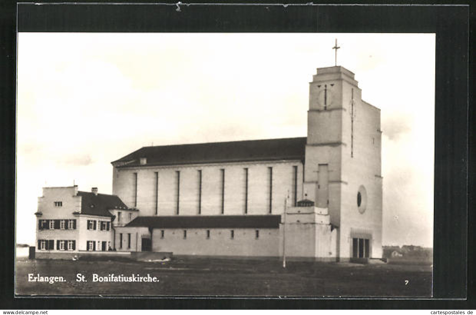 AK Erlangen, St. Bonifatiuskirche  - Erlangen