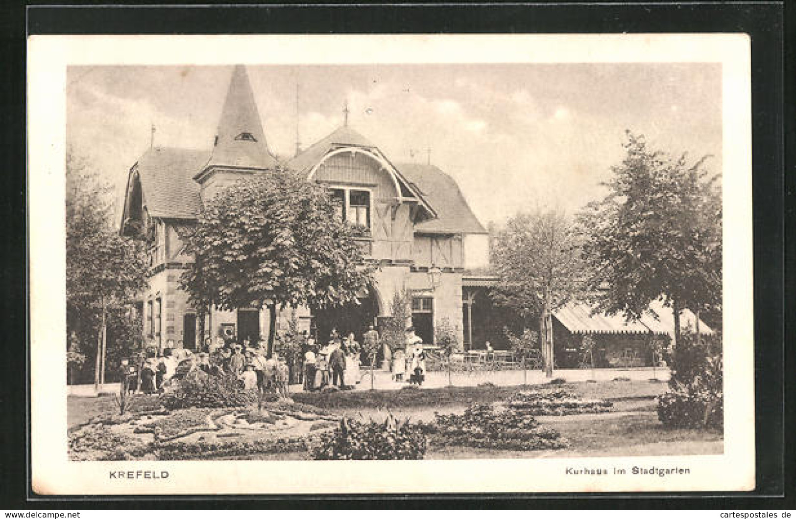 AK Krefeld, Kurhaus Im Stadtgarten  - Krefeld