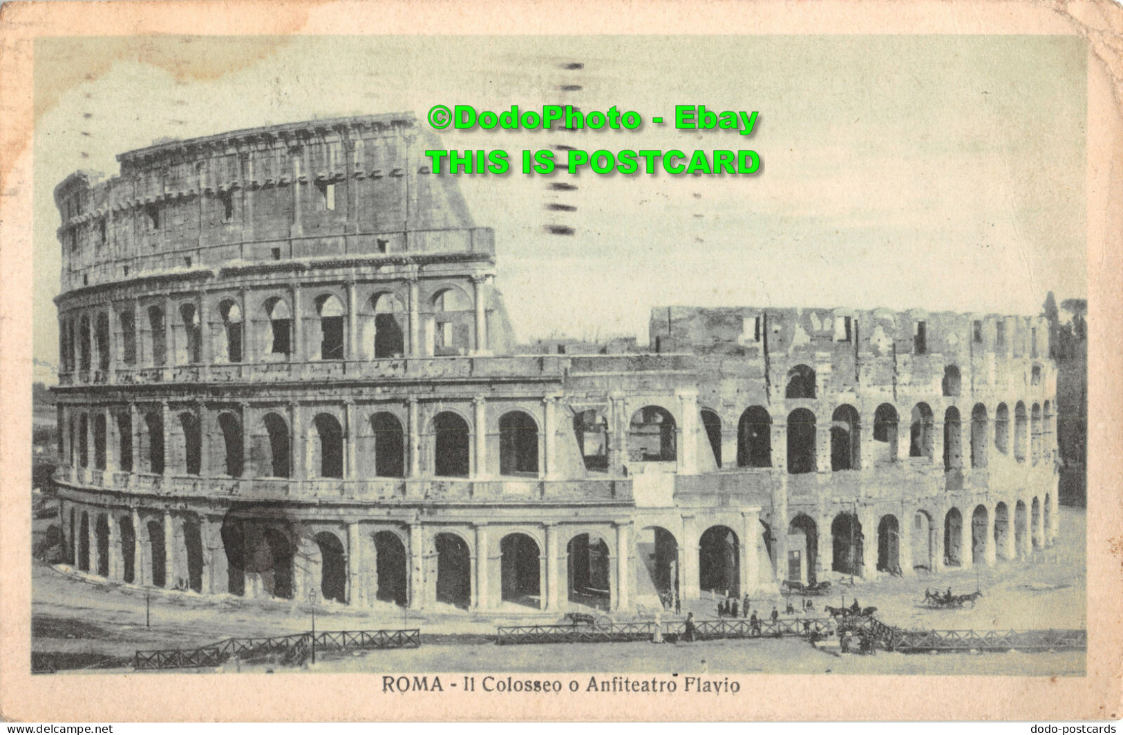 R398479 Roma Il Colosseo O Anfiteatro Flavio. 20817. Stabilimento Tipografico Al - World