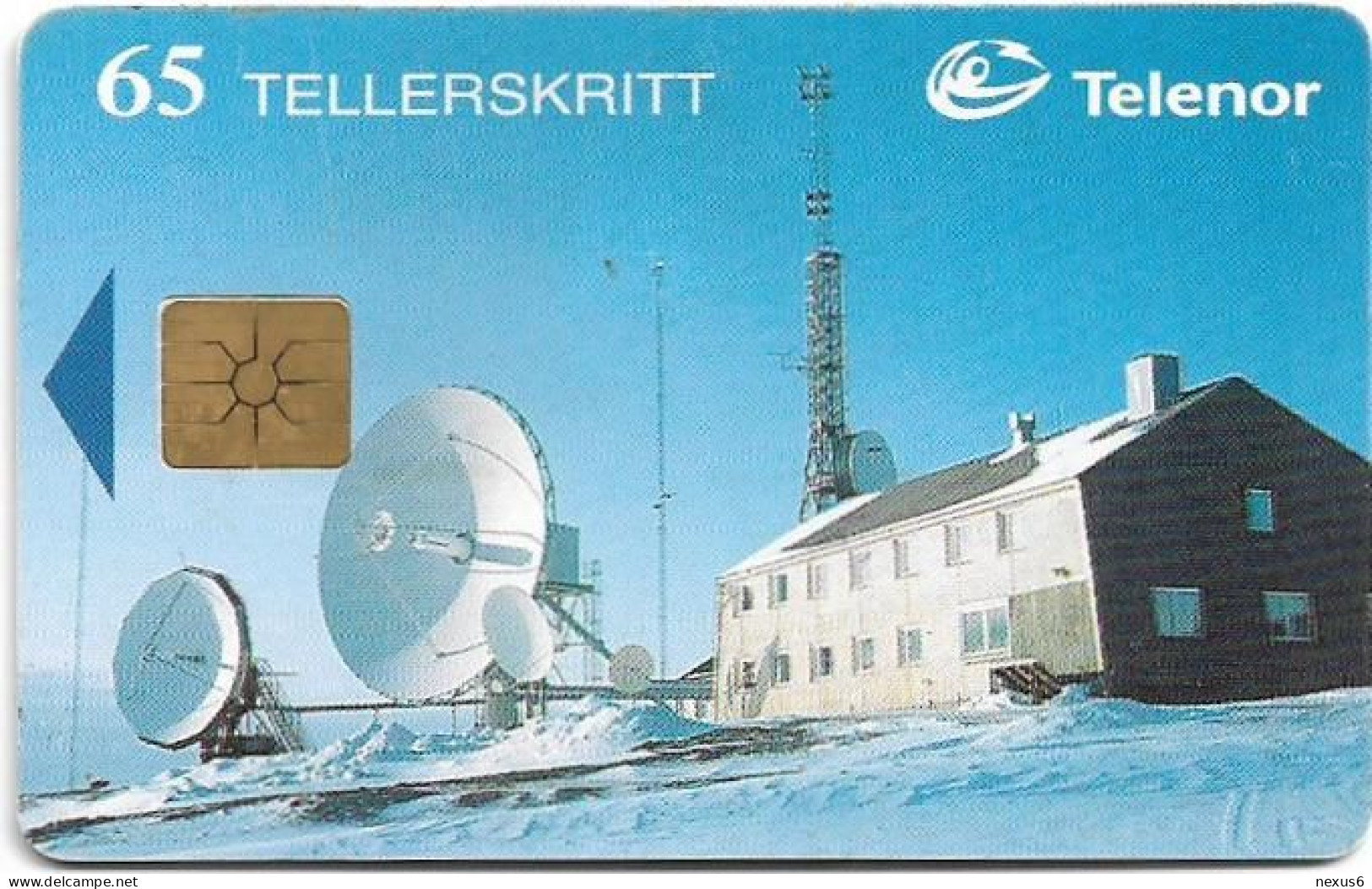 Svalbard - Telenor Norway - Isfjord Radio - N-075 - 05.1996, 16.000ex, Used - Svalbard