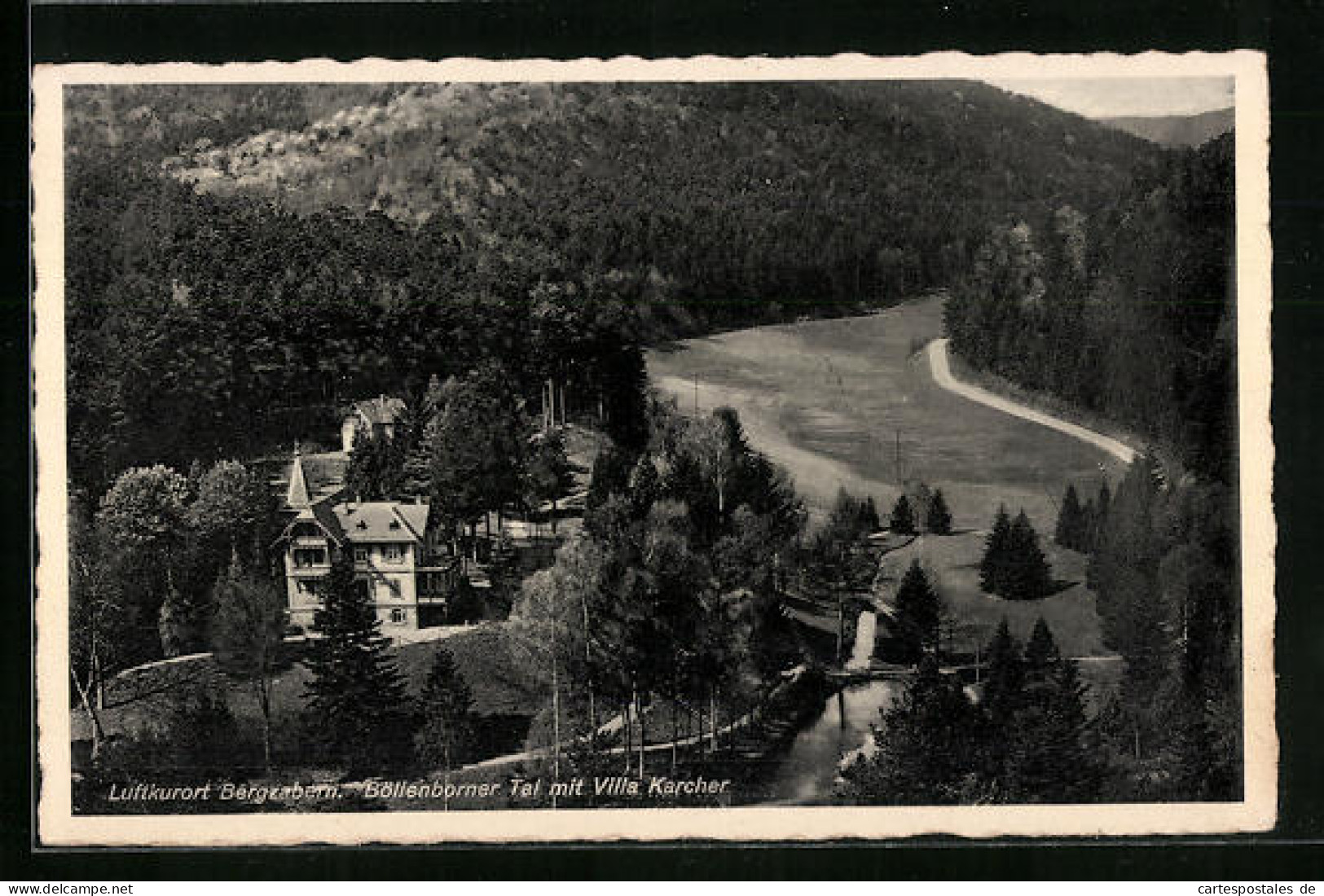 AK Bergzabern, Villa Karcher Im Böllenborner Tal  - Bad Bergzabern