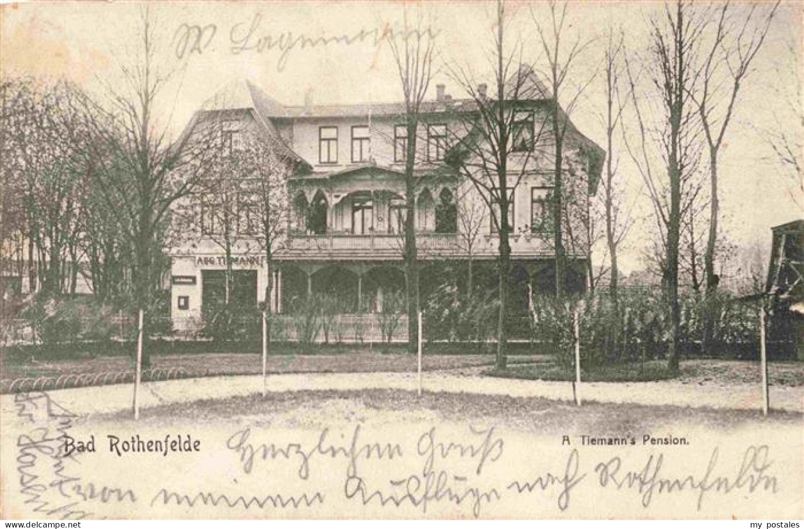 73971607 Bad_Rothenfelde A. Tiemann's Pension - Bad Rothenfelde