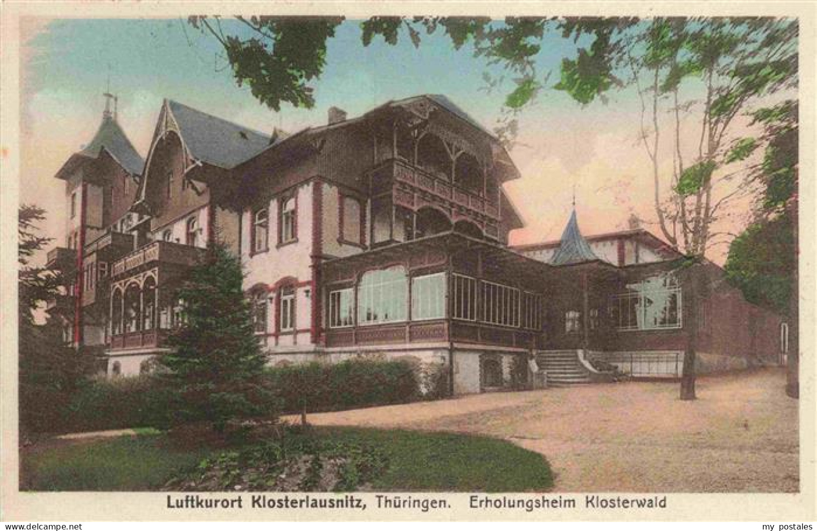 73971591 Klosterlausnitz_Bad_Thueringen Erholungsheim Klosterwald - Bad Klosterlausnitz