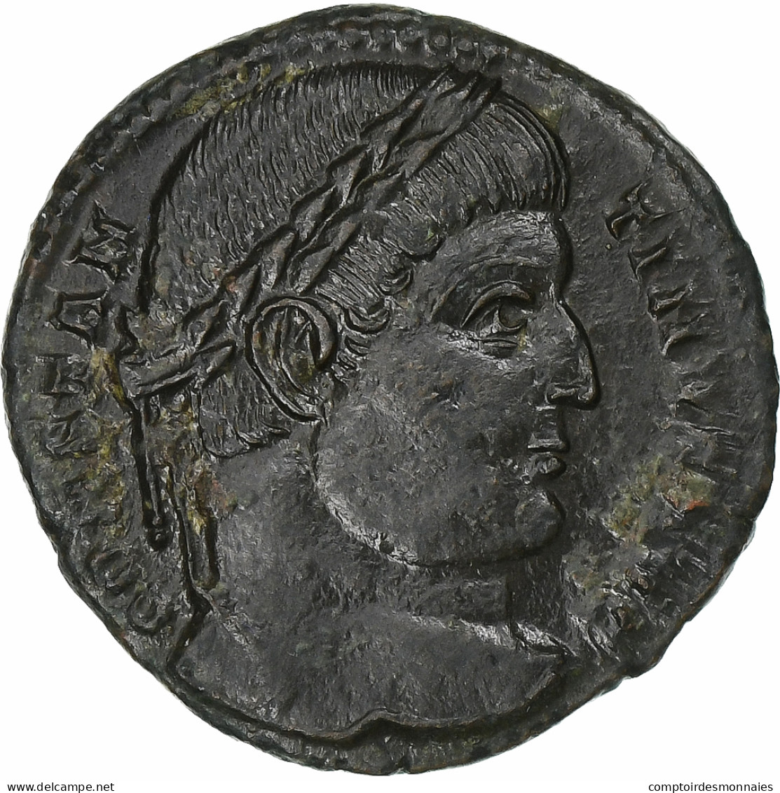 Constantin I, Follis, 327-328, Trèves, Bronze, TTB+, RIC:504 - El Imperio Christiano (307 / 363)