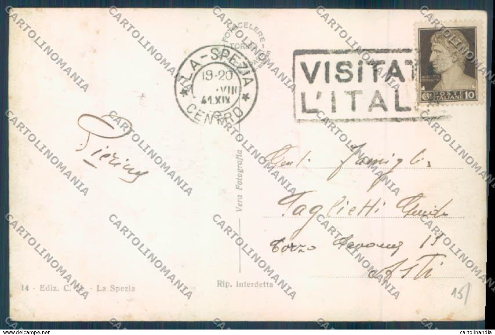 La Spezia Città Foto Cartolina ZT7027 - La Spezia