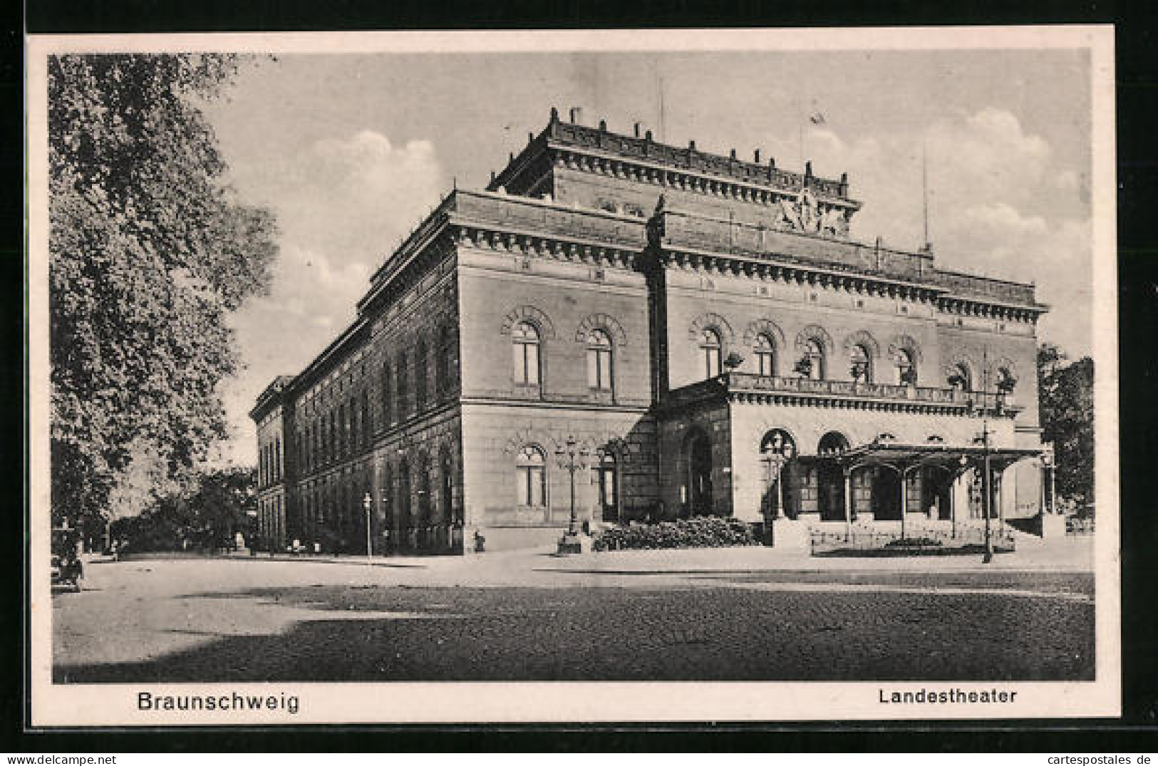 AK Braunschweig, Vor Dem Landestheater  - Teatro