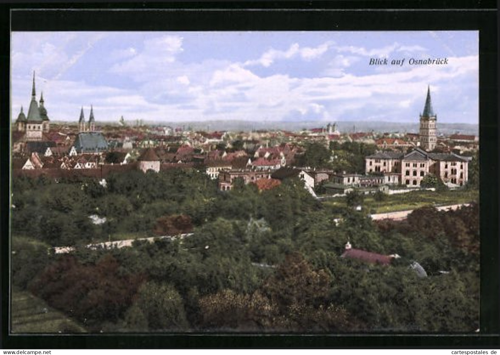 AK Osnabrück, Generalansicht Der Stadt  - Osnabrueck