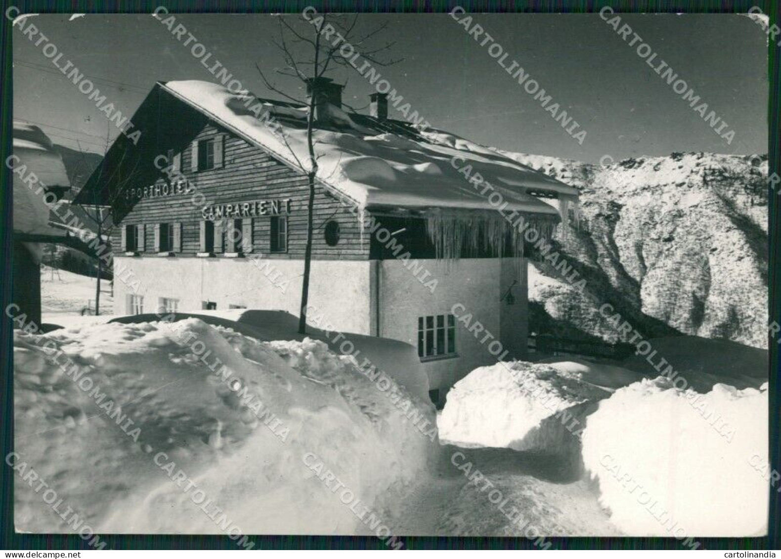 Vercelli Scopello Mera Nevicata Foto FG Cartolina ZK2620 - Vercelli