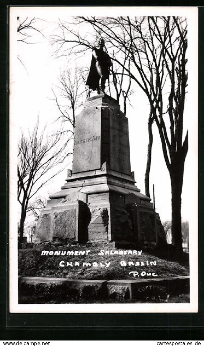 AK Chamoly Grssin, Monument Salagerry  - Non Classés