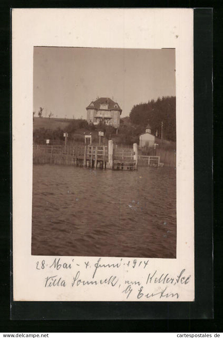 Foto-AK Eutin, 1914, Hotel Villa Sonneck  - Eutin