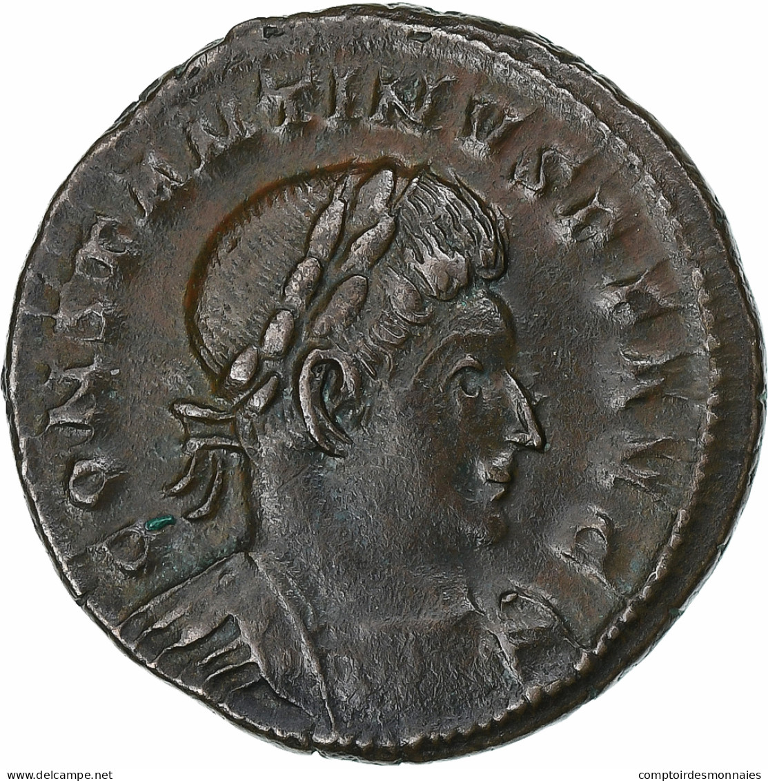 Constantin I, Follis, 316, Trèves, Bronze, TTB+, RIC:105 - El Imperio Christiano (307 / 363)