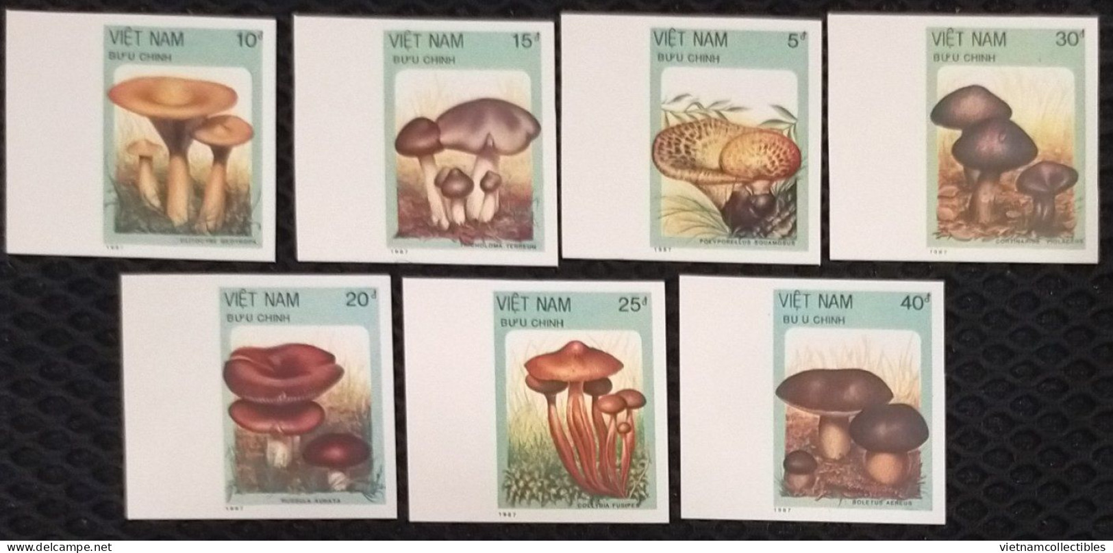 Vietnam Viet Nam MNH Imperf Stamps 1987 : Mushroom (Ms535) - Viêt-Nam