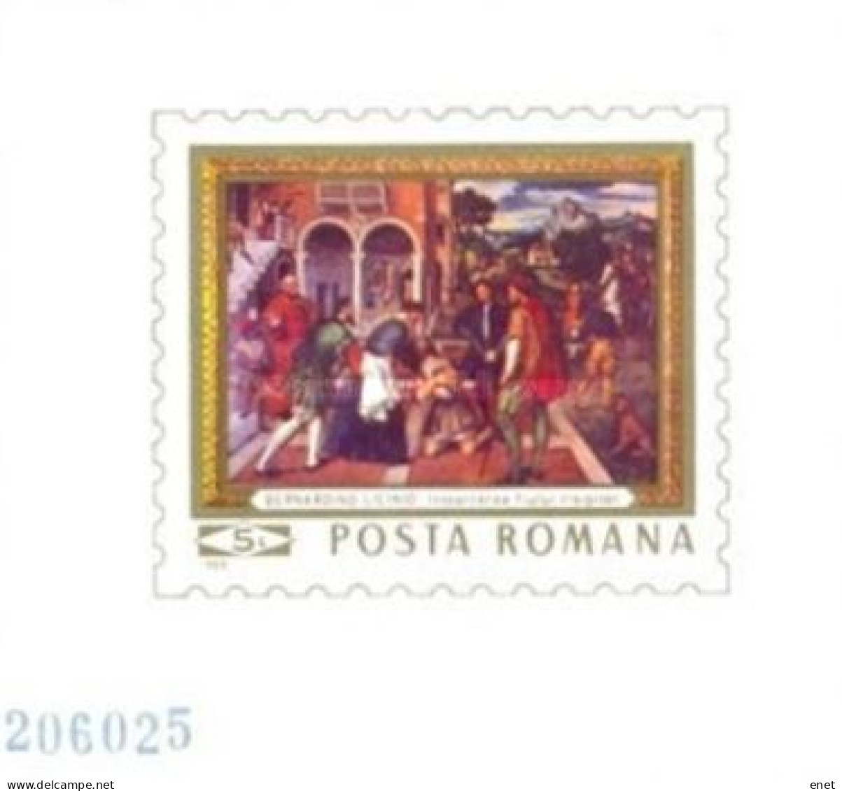 Rumänien Romania Romana 1969 - Bernardino Licinio - MiNr 2782 BL73 - Other & Unclassified