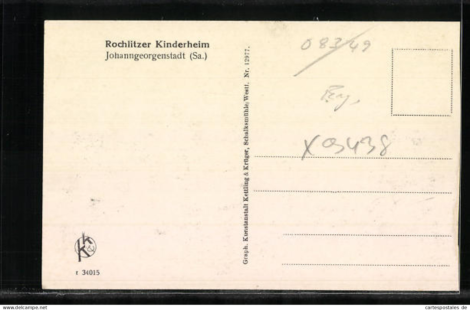 AK Johanngeorgenstadt /Sachsen, Rochlitzer Kinderheim, Gutshof Des Heims  - Rochlitz