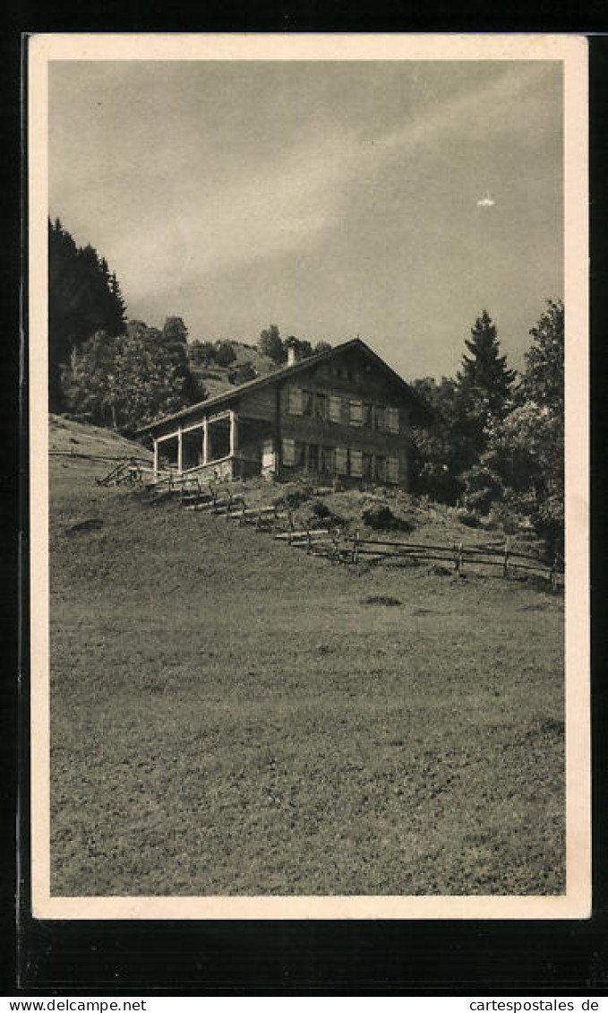 AK Braunwald, Alpengasthaus Bödeli Mit Waldlandschaft  - Braunwald