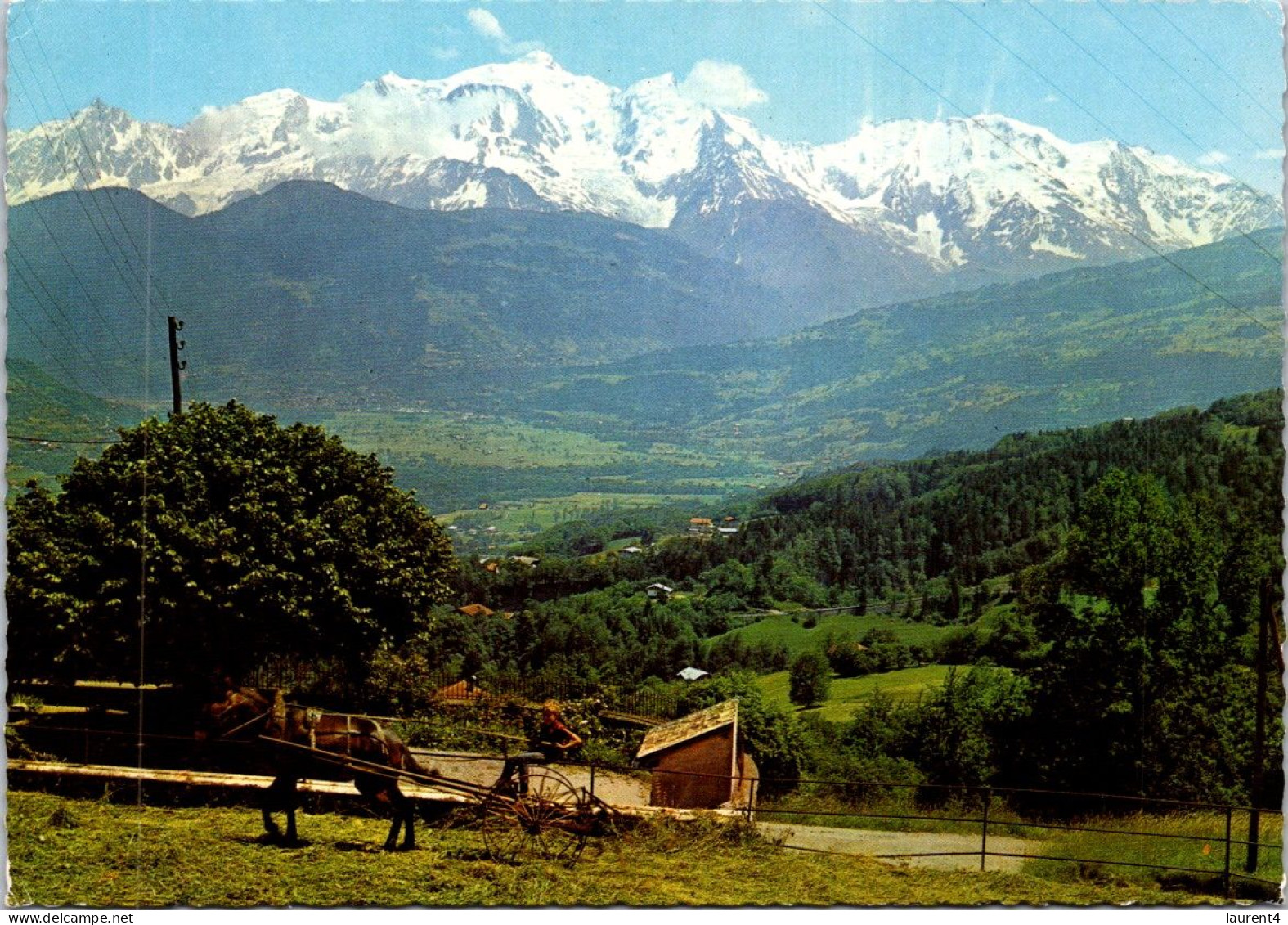 18-4-2024 (2 Z 21) France - Les Alpes (posted 1970) - Provence-Alpes-Côte D'Azur