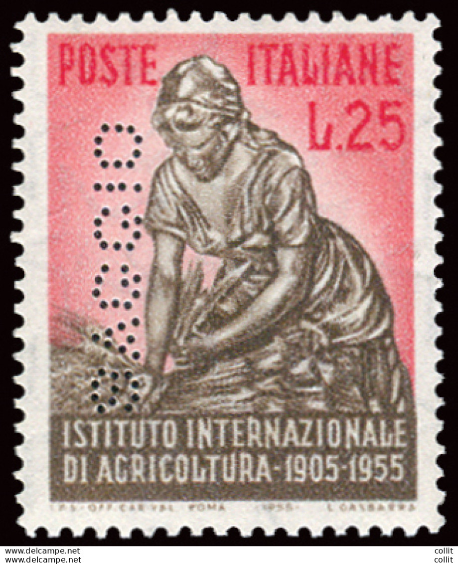 Agricoltura Con Perforazione "SAGGIO" - Variétés Et Curiosités