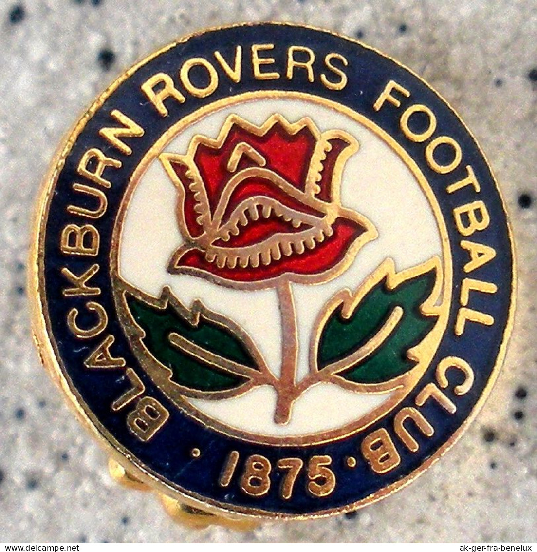 Anstecknadel Badge Blackburn Rovers FC Lancashire Football Fußball England The Blue And Whites Riversiders Lancashire - Fussball