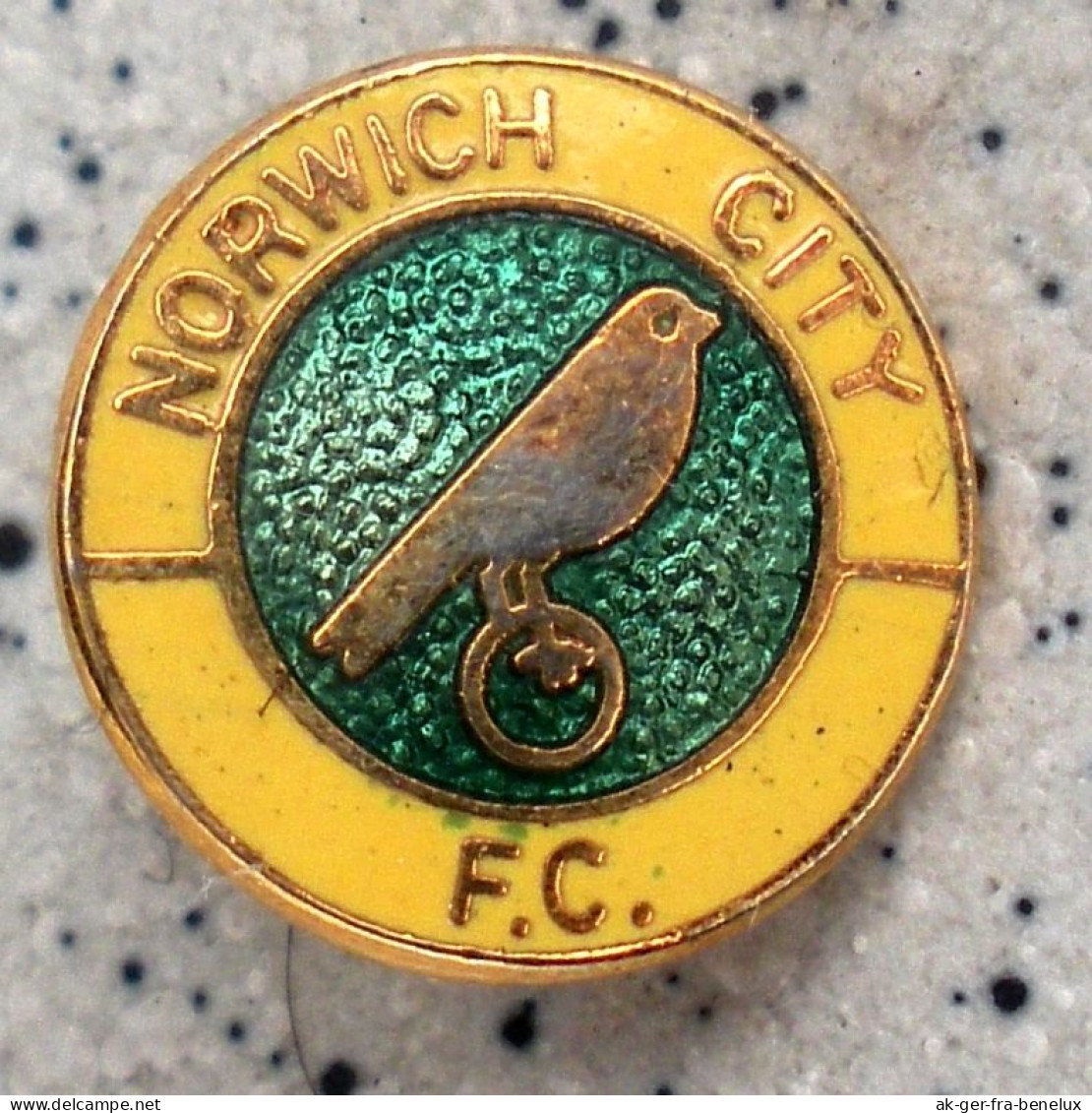 Anstecknadel Badge Norwich City FC The Canaries England Football Fußball Norfolk East Anglia Speldje Distintivo Insigne - Calcio