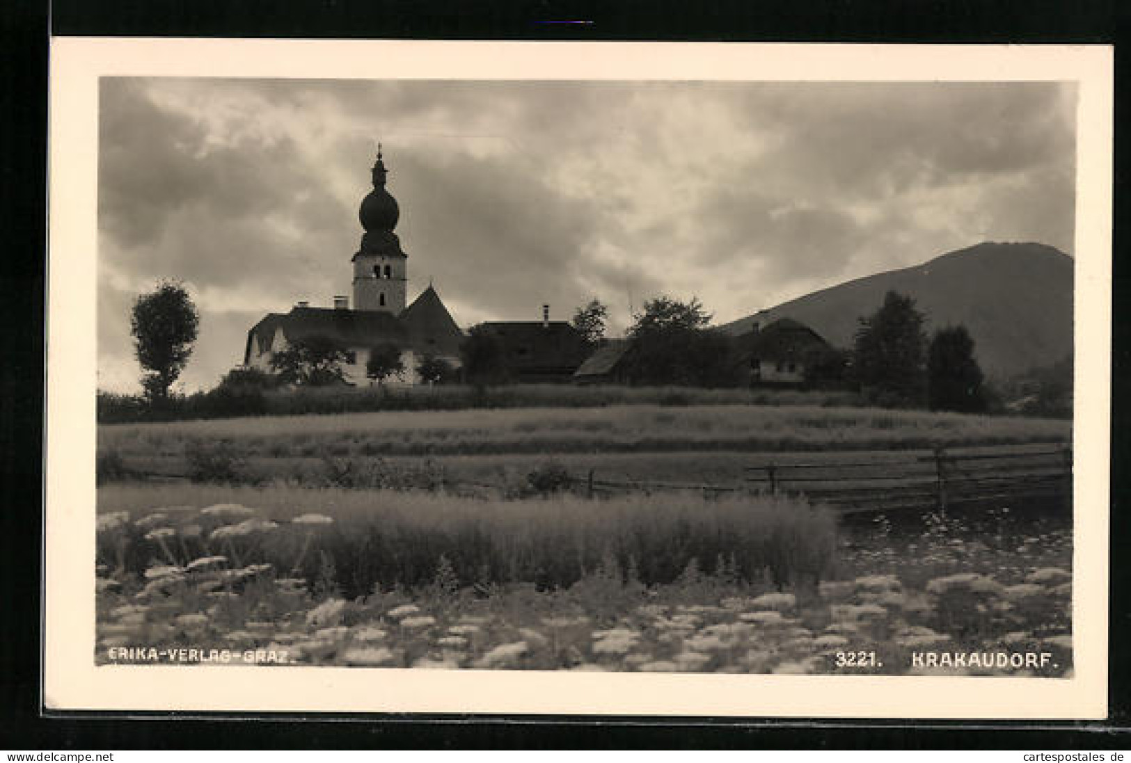 AK Krakaudorf, Panorama Des Ortes Von Einem Feld Aus Gesehen  - Sonstige & Ohne Zuordnung