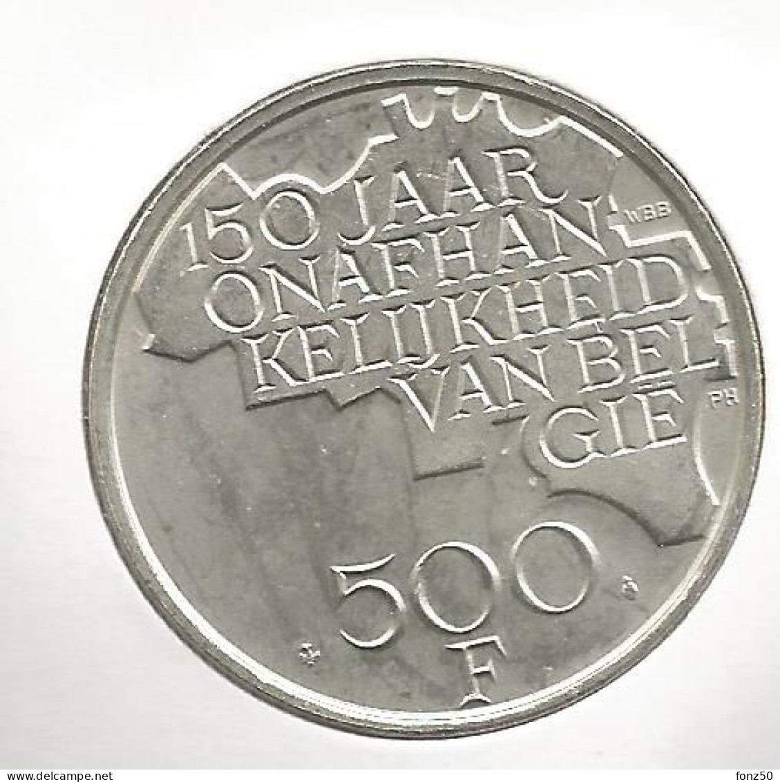 12726 * BOUDEWIJN * 500 Frank 1980 Vlaams - 500 Francs