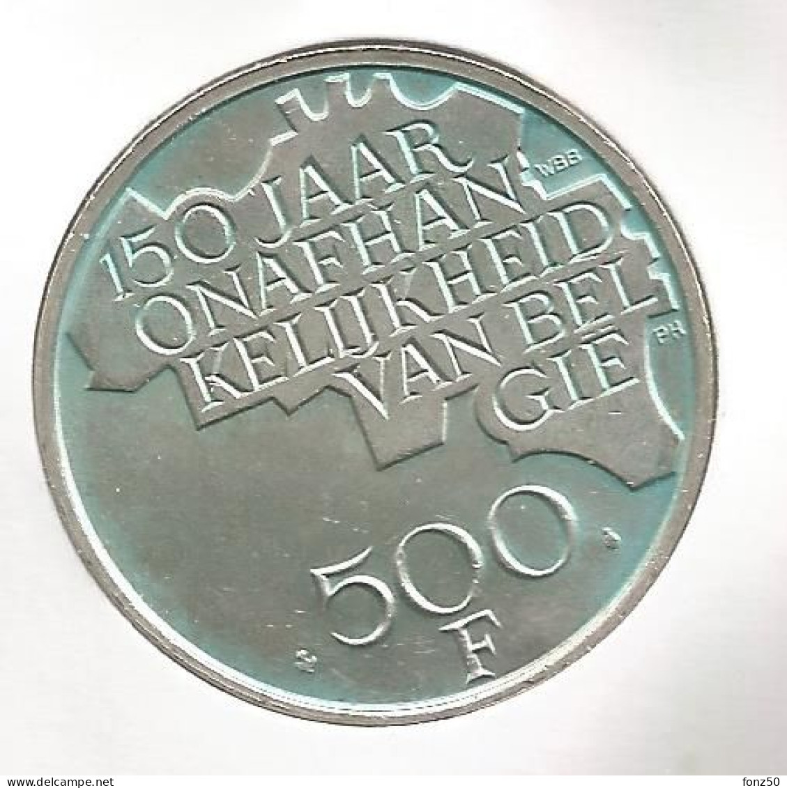 12728 * BOUDEWIJN * 500 Frank 1980 Vlaams - 500 Francs