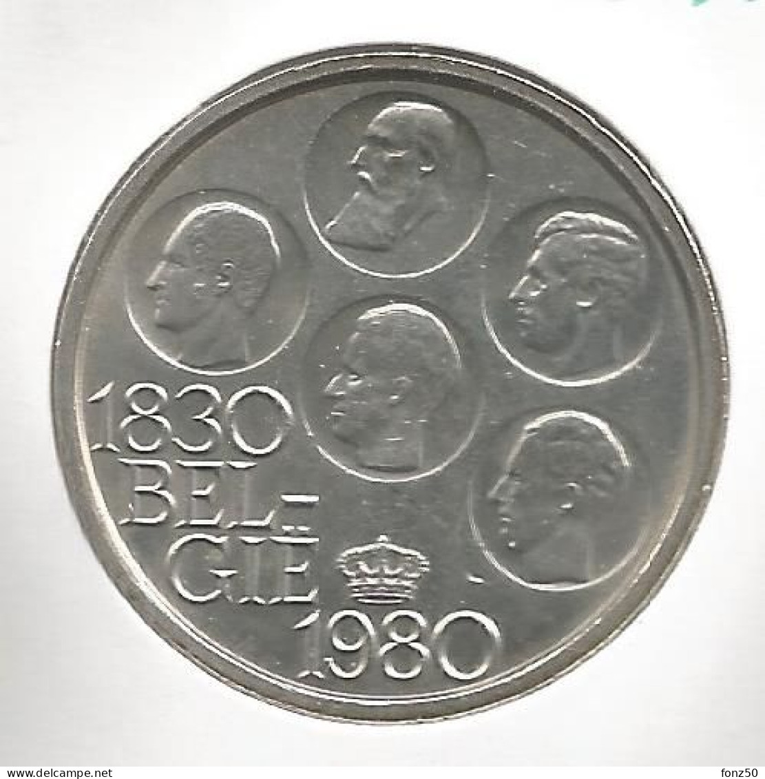 12730 * BOUDEWIJN * 500 Frank 1980 Vlaams - 500 Francs