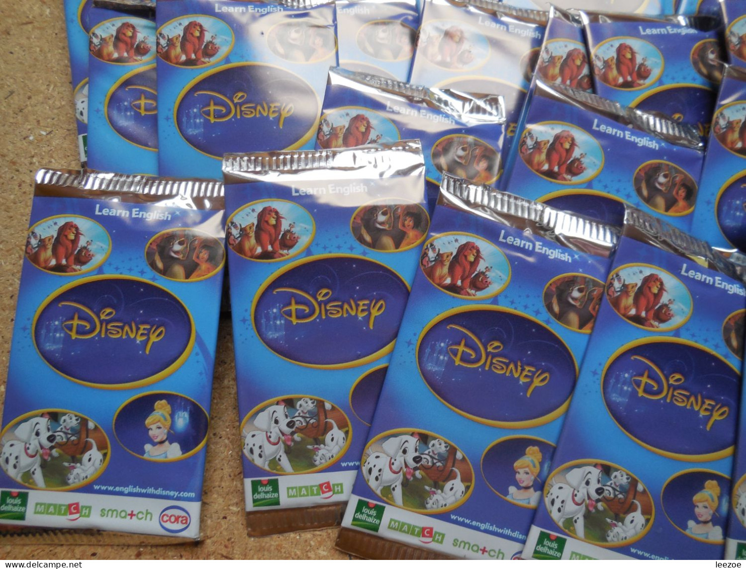 DISNEY Les Grands Classiques En Cartes Pour Apprendre L'anglais Album Neuf + 35 Pochettes Neuves .ref5/P.A - Disney