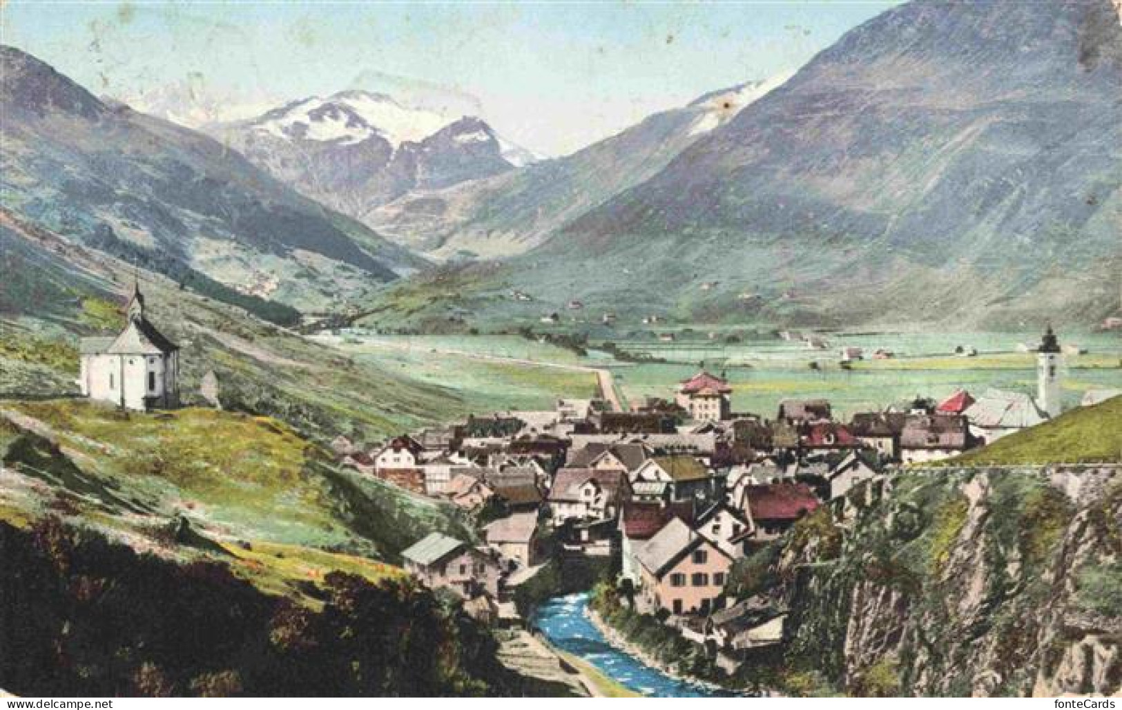 13971647 Andermatt_UR Panorama Gotthardstrasse - Other & Unclassified