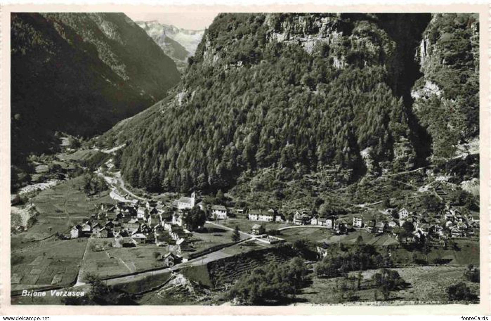 13971640 Brione-Verzasca_Minusio_TI Panorama Blick Ins Tal Alpen - Autres & Non Classés