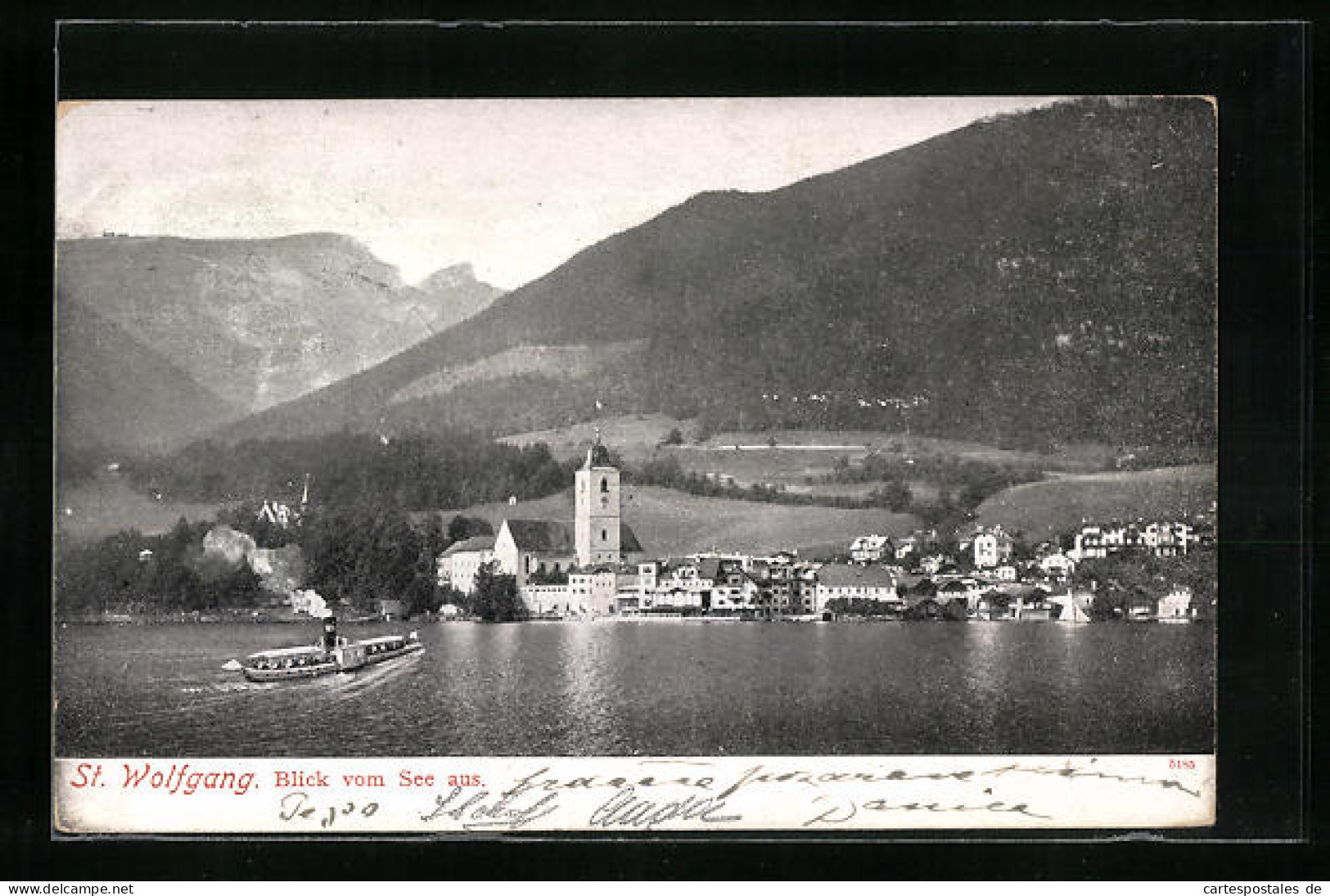 AK St. Wolfgang, Blick Vom See Aus  - Sonstige & Ohne Zuordnung