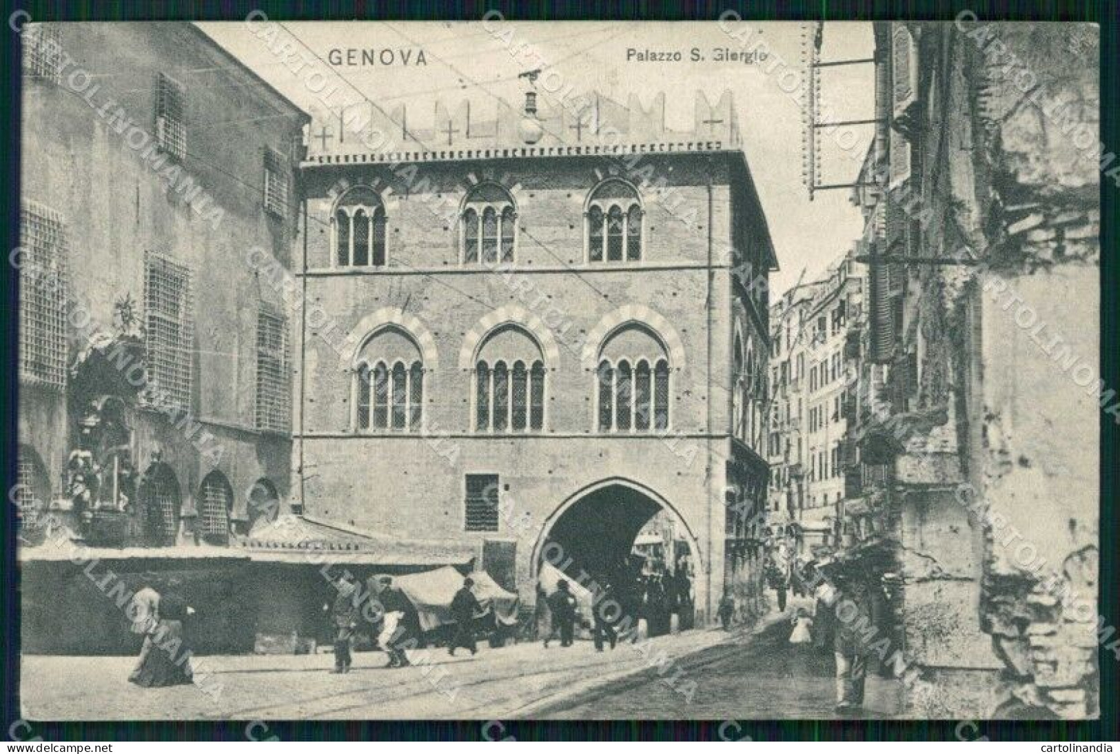 Genova Città Palazzo S. Giorgio Cartolina RB8034 - Genova (Genoa)