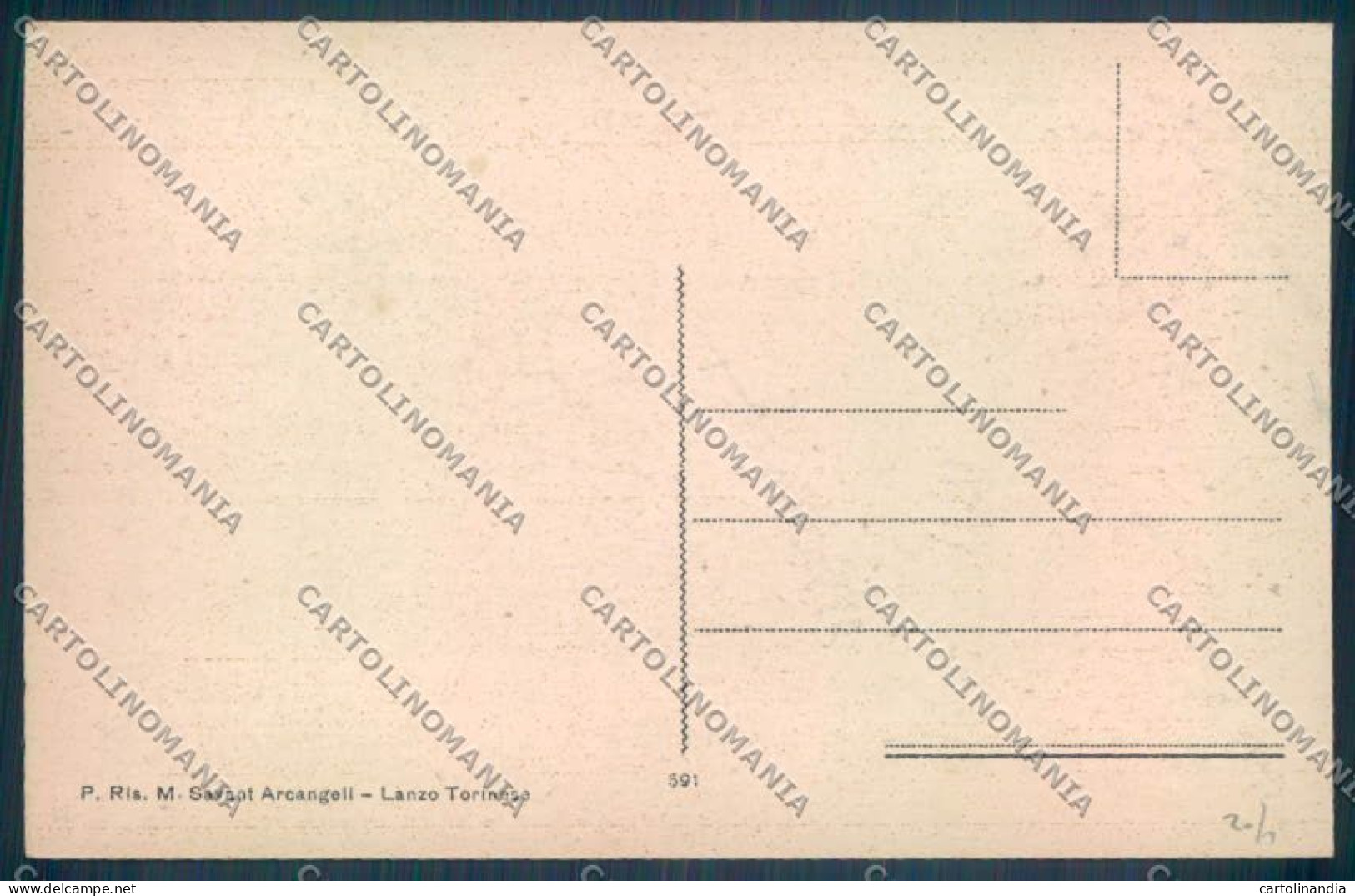 Torino Lanzo Torinese Cartolina ZT1088 - Altri & Non Classificati