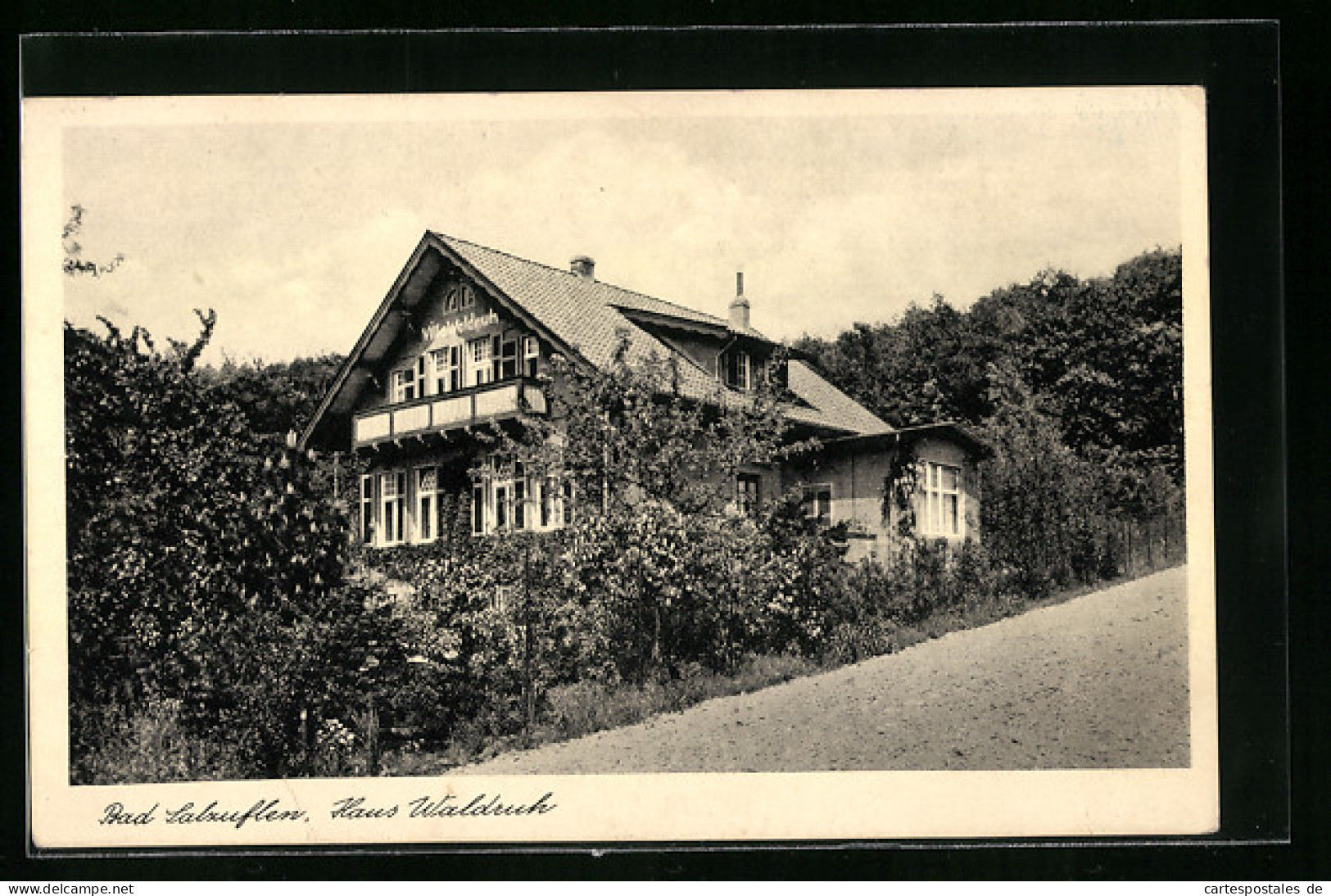 AK Bad Salzuflen /Lippe, Pension Haus Waldruh  - Bad Salzuflen
