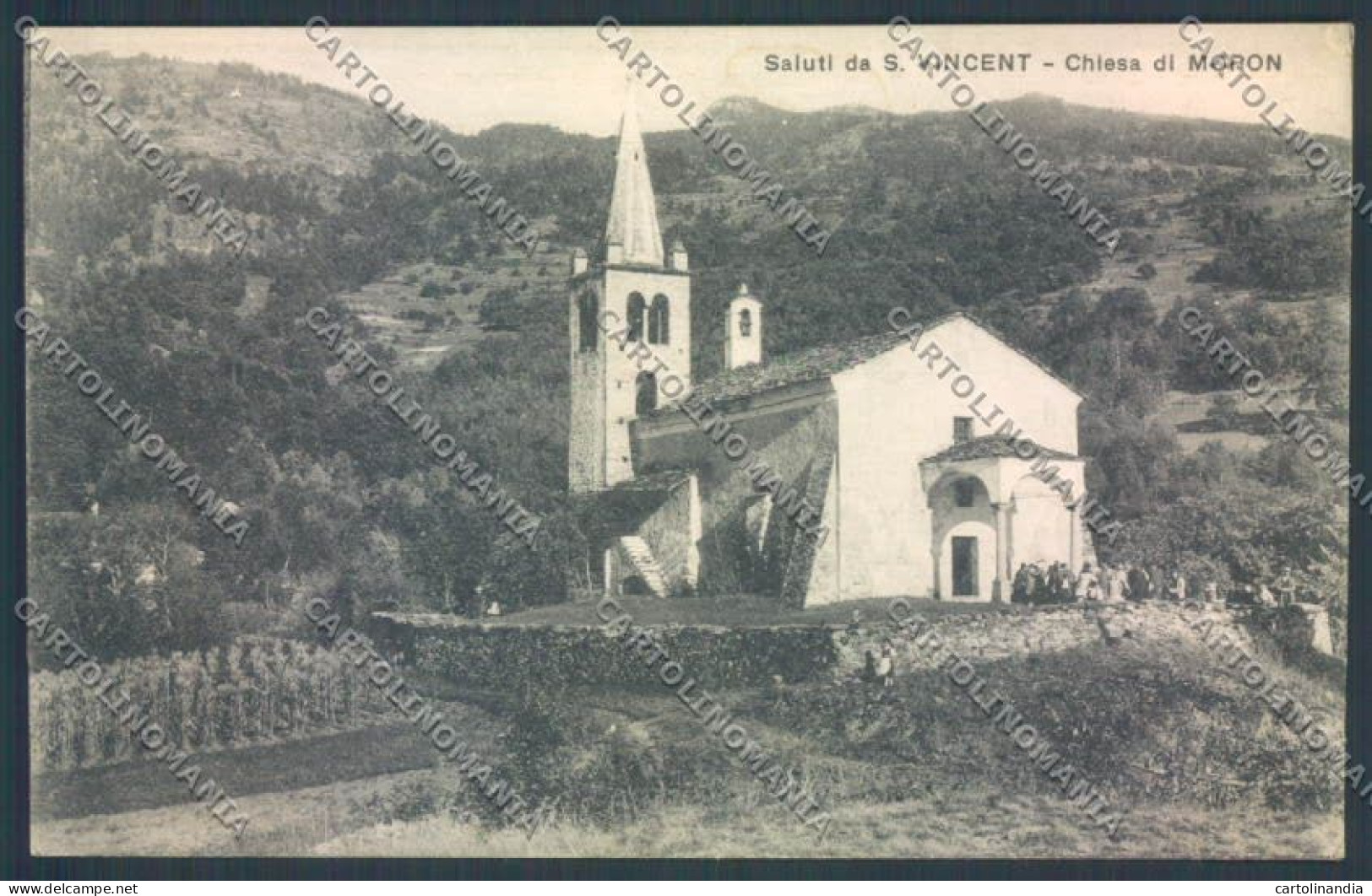 Aosta Saint Vincent Cartolina ZQ4781 - Aosta