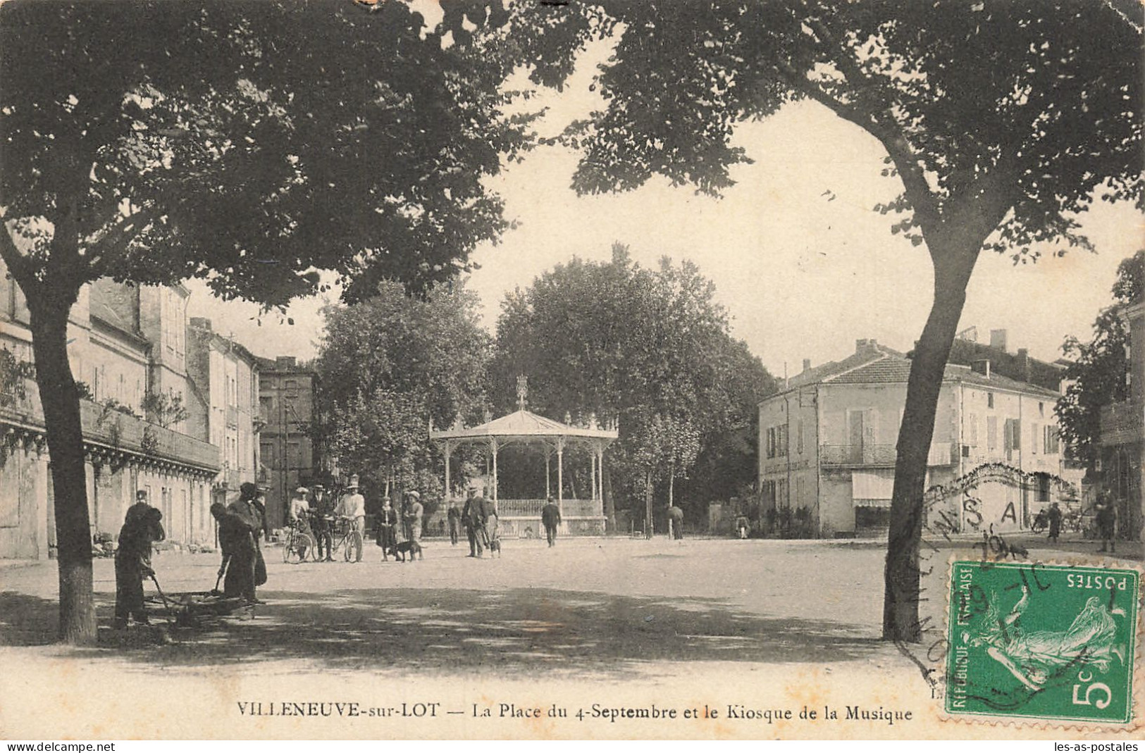 47 VILLENEUVE SUR LOT KIOSQUE DE LA MUSIQUE - Villeneuve Sur Lot