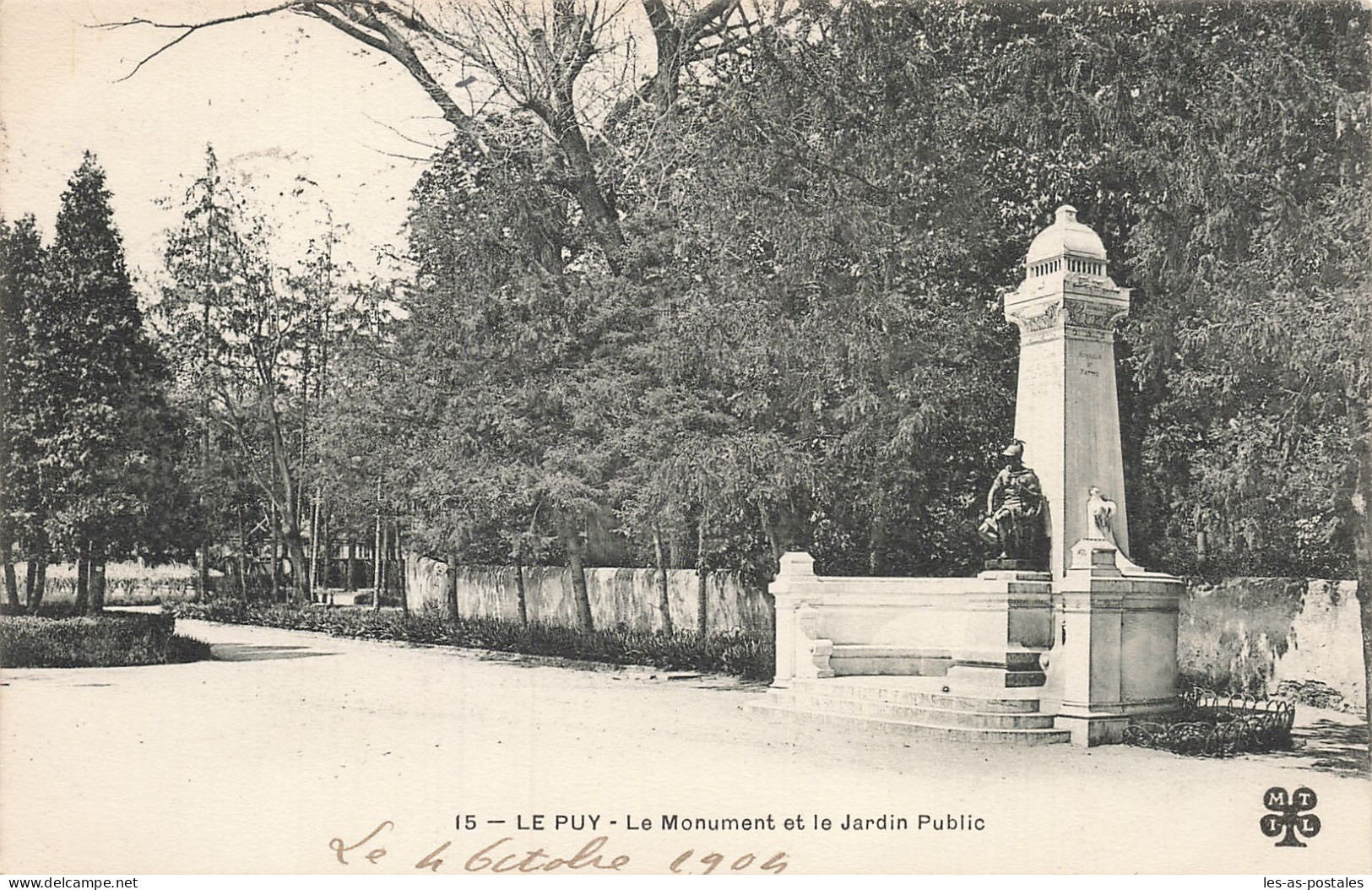 43 LE PUY LE MONUMENT  - Le Puy En Velay