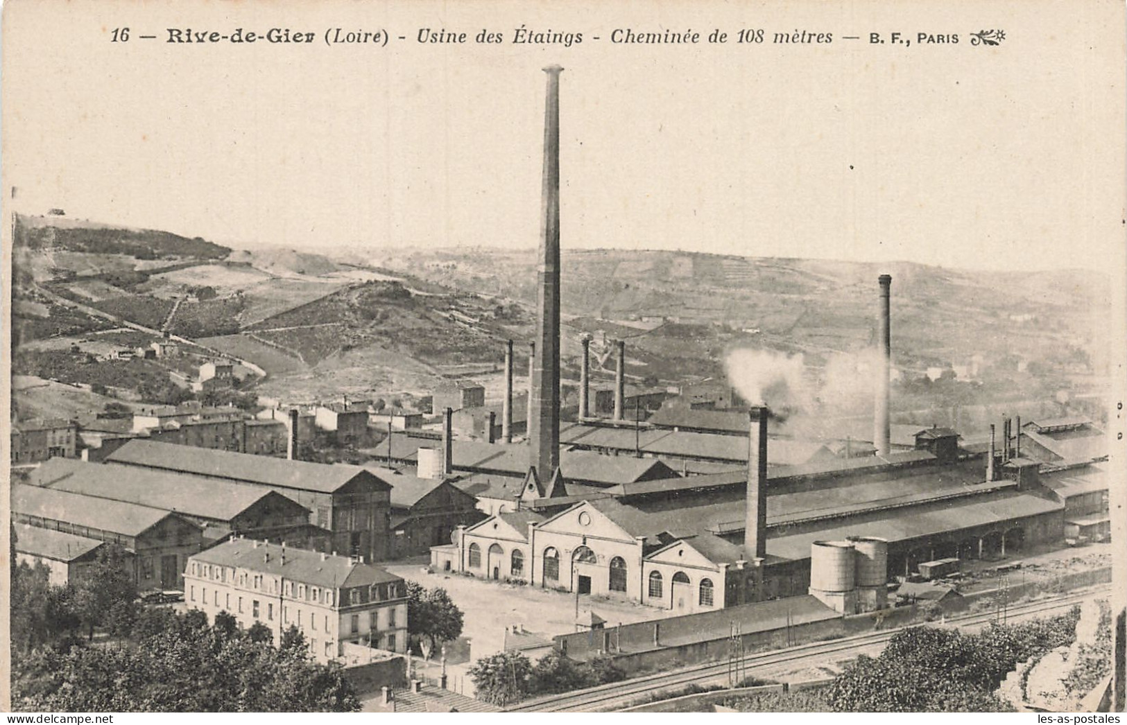 42 RIVE DE GIER USINE DES ETAINGS - Rive De Gier