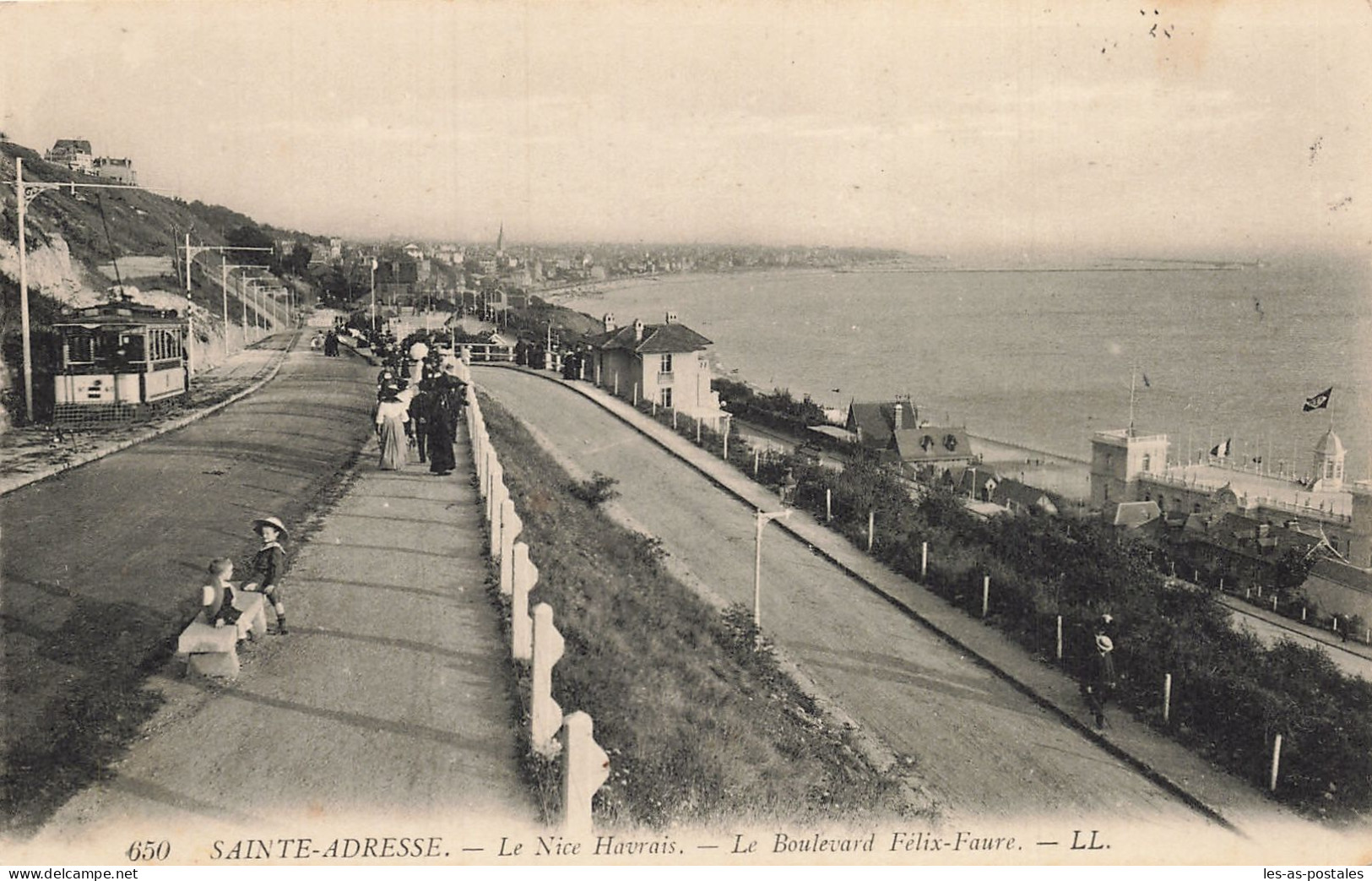 76 SAINTE ADRESSE LE BOULEVARD FELIX FAURE - Sainte Adresse