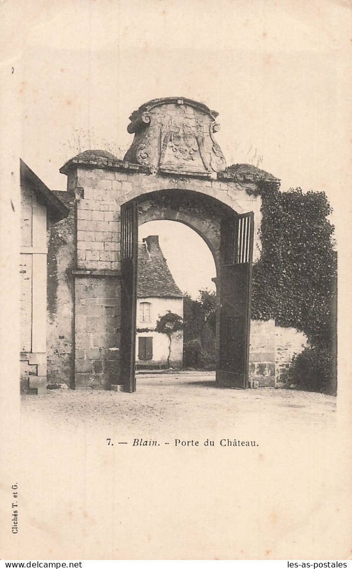 44 BLAIN PORTE DU CHÂTEAU - Blain